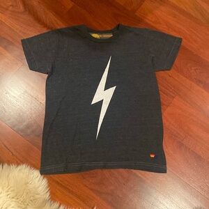 Kids Unisex Aviator Nation Lightning Bolt T-Shirt. Great Condition.